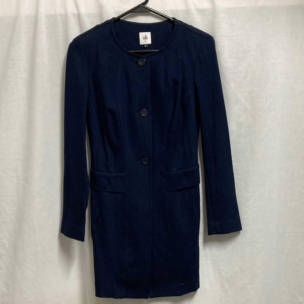 CAbi Dark Blue Lido jacket style 5093